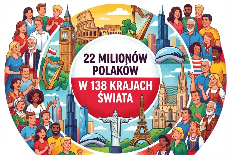 22 milionów Polaków w 138 krajach świata!